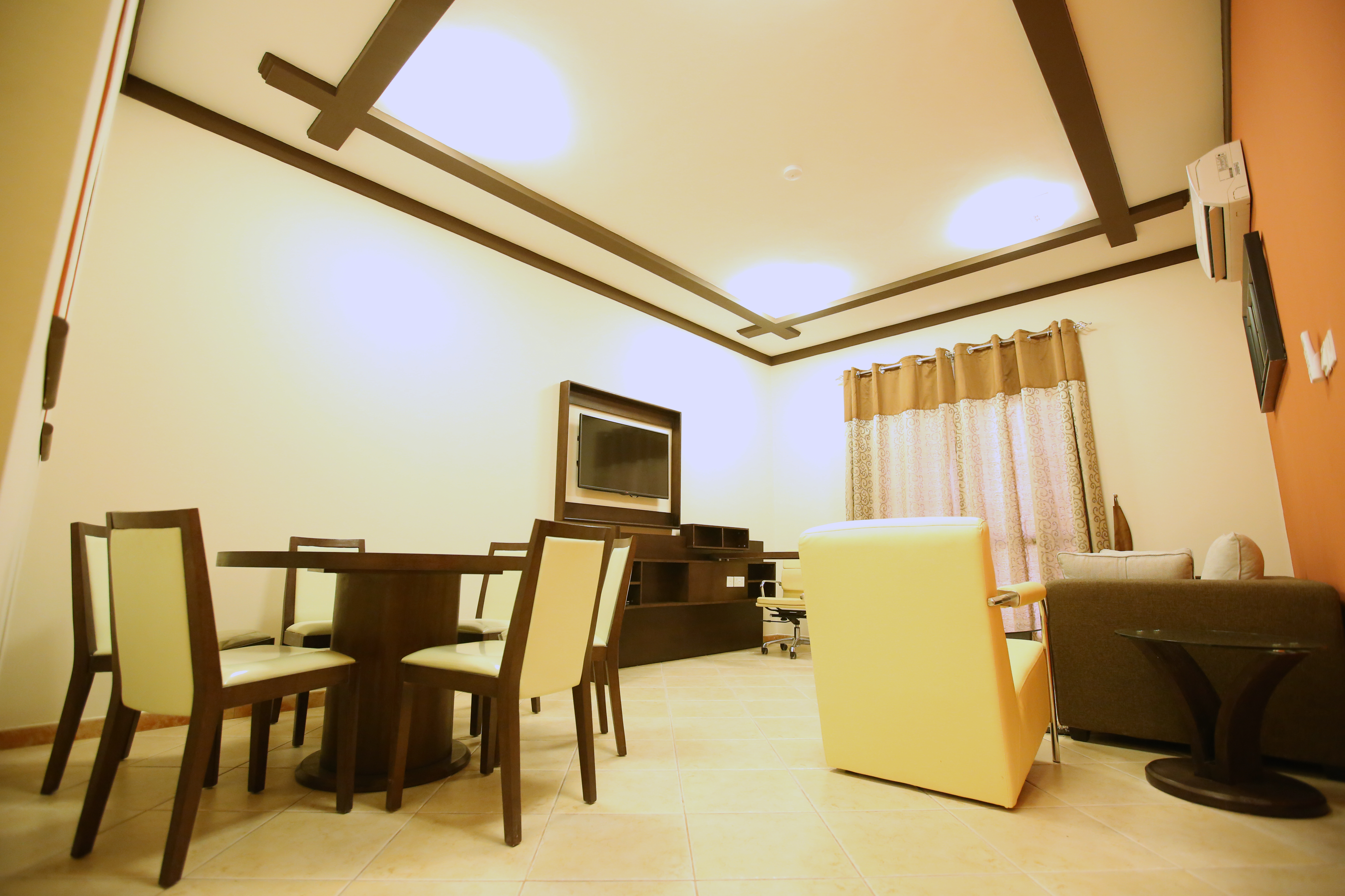 1BR luxurious compound apartments with Facilities & Maintenance in P-140